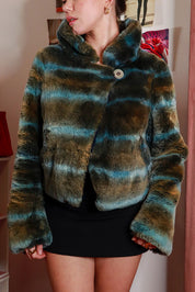 Vintage Striped Lapin Jacket