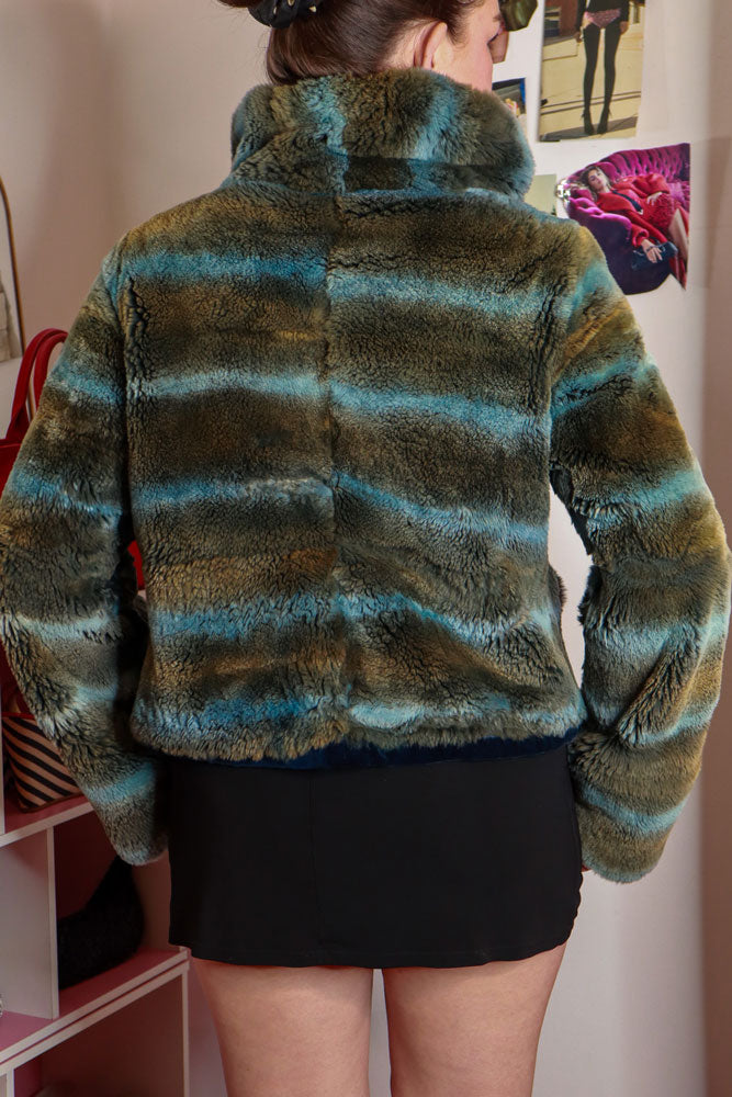 Vintage Striped Lapin Jacket