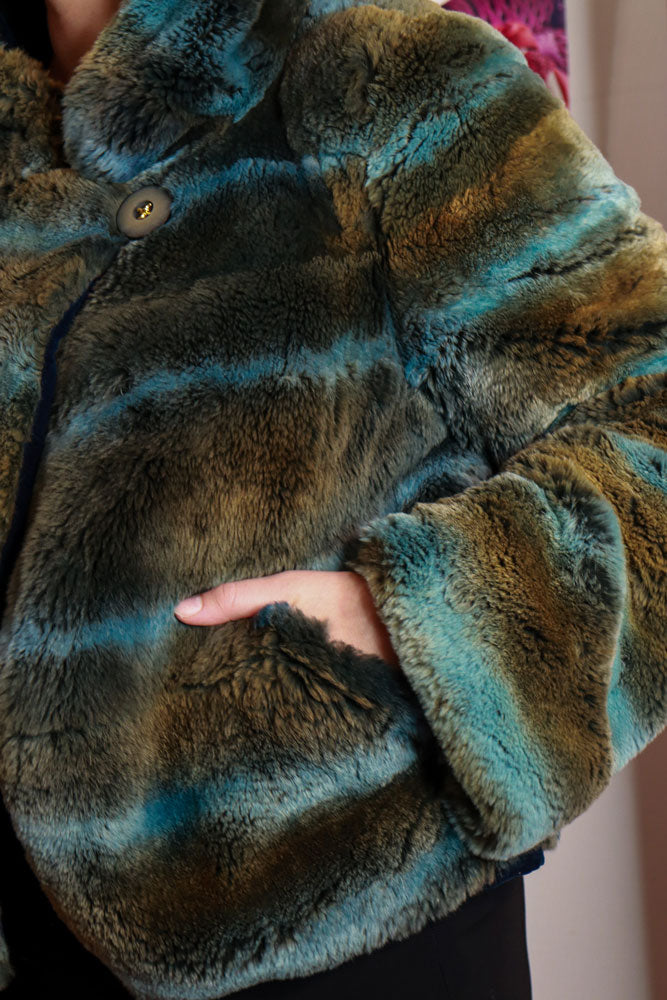 Vintage Striped Lapin Jacket