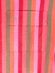 Sonia by Sonia Rykiel 2000s Pink Striped Button-Down Shirt - M