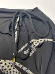 Roberto Cavalli FW 2002 Glitter Leopard Print Top - S