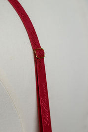 Dolce & Gabbana Bordeaux Satin Lace Cami