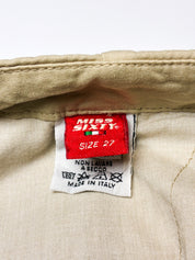 Miss Sixty 2000s Khaki Low Rise Flare Trousers - W27