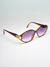 Christian Dior 1980s Tortoiseshell Sunglasses