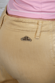 Take-Two Beige Low Rise Jeans