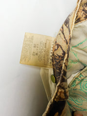 Just Cavalli 2000s Floral Tattoo Print Flared Jeans - W29