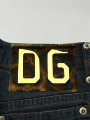 Dolce & Gabbana 2000s Dark Wash Capri Jeans - W26