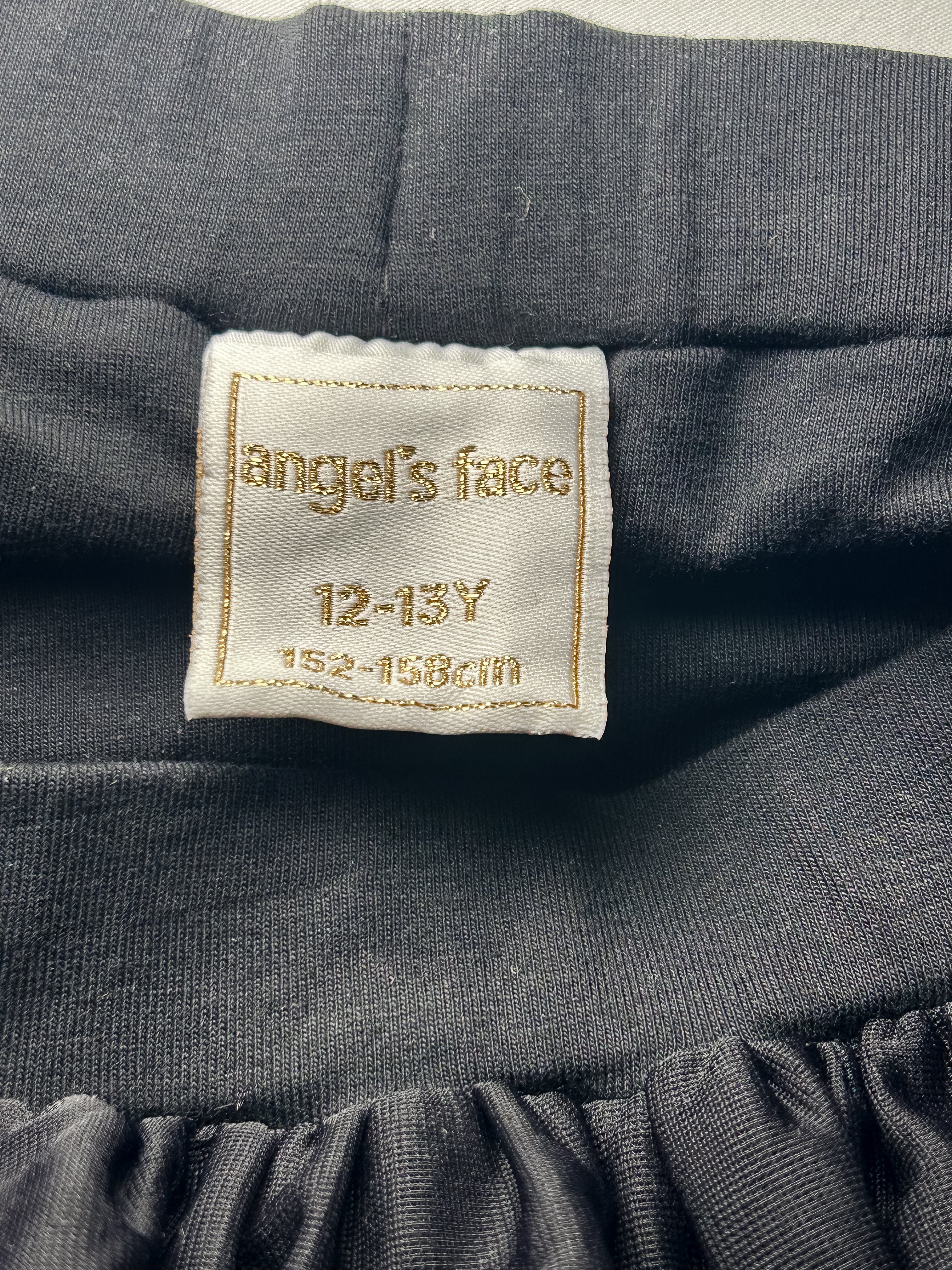 Angel's Face Black Tiered Tulle Petticoat Skirt - XS/S