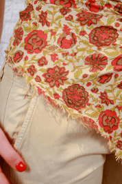 Plein Sud Jeans Asymmetric Floral Top
