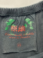 Pepe Jeans 2000s Carnaval do Rio Graphic Tube Top - XS/S