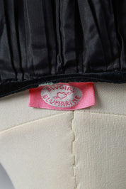 Blumarine 2000s Floral Silk Ruffle Blouse