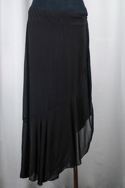 Miss Sixty 2000s Black Bias-Cut Maxi Dress