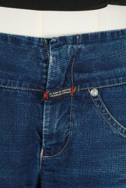 Marithé + François Girbaud Late 90s Cropped Moto Jeans