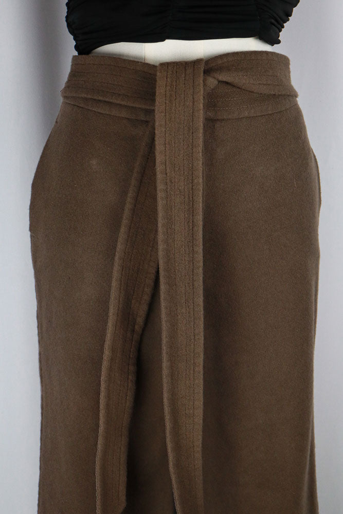 Class Roberto Cavalli 2000s Wool & Cashmere Flared Trousers