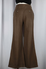 Class Roberto Cavalli 2000s Wool & Cashmere Flared Trousers