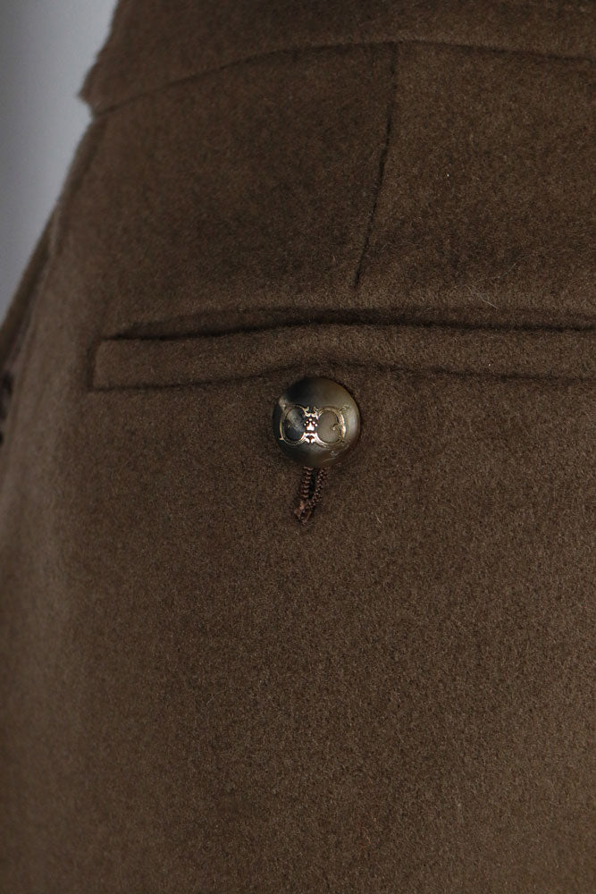 Class Roberto Cavalli 2000s Wool & Cashmere Flared Trousers