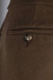 Class Roberto Cavalli 2000s Wool & Cashmere Flared Trousers