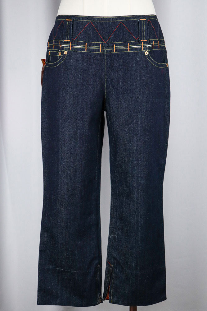 Gianfranco Ferré 2000s Embroidered Jeans (Iris Apfel Estate)