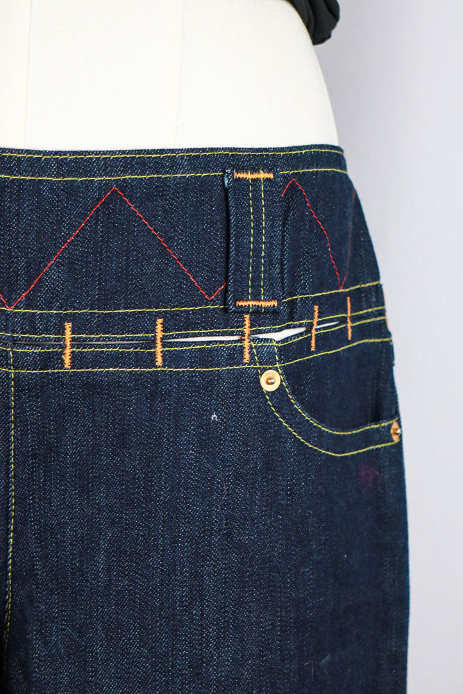 Gianfranco Ferré 2000s Embroidered Jeans (Iris Apfel Estate)