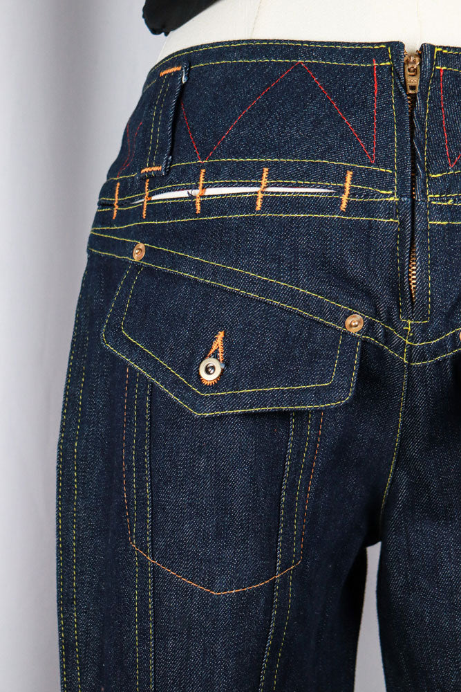 Gianfranco Ferré 2000s Embroidered Jeans (Iris Apfel Estate)