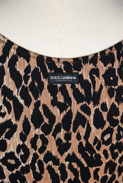 Dolce & Gabbana 2000s Classic Leopard Print Tank