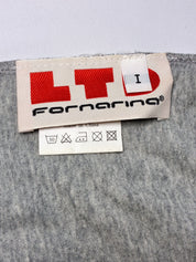 Fornarina 2000s Grey Ribbed Heart Cutout Back Cami - S/M