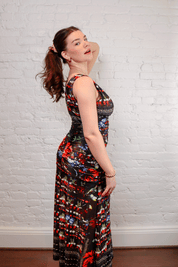 Roberto Cavalli Floral Goddess Maxi Dress