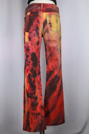 Just Cavalli 2001 Pixel Face Printed Jeans