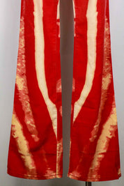 Just Cavalli SS2002 Psychedelic Lava Zebra Print Jeans