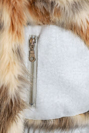 2000s Faux Fur Trimmed Jacket