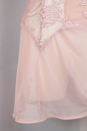 La Perla Soft Pink Lace Slip Dress