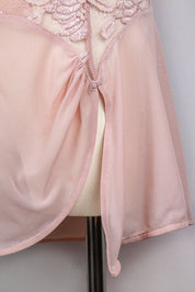 La Perla Soft Pink Lace Slip Dress