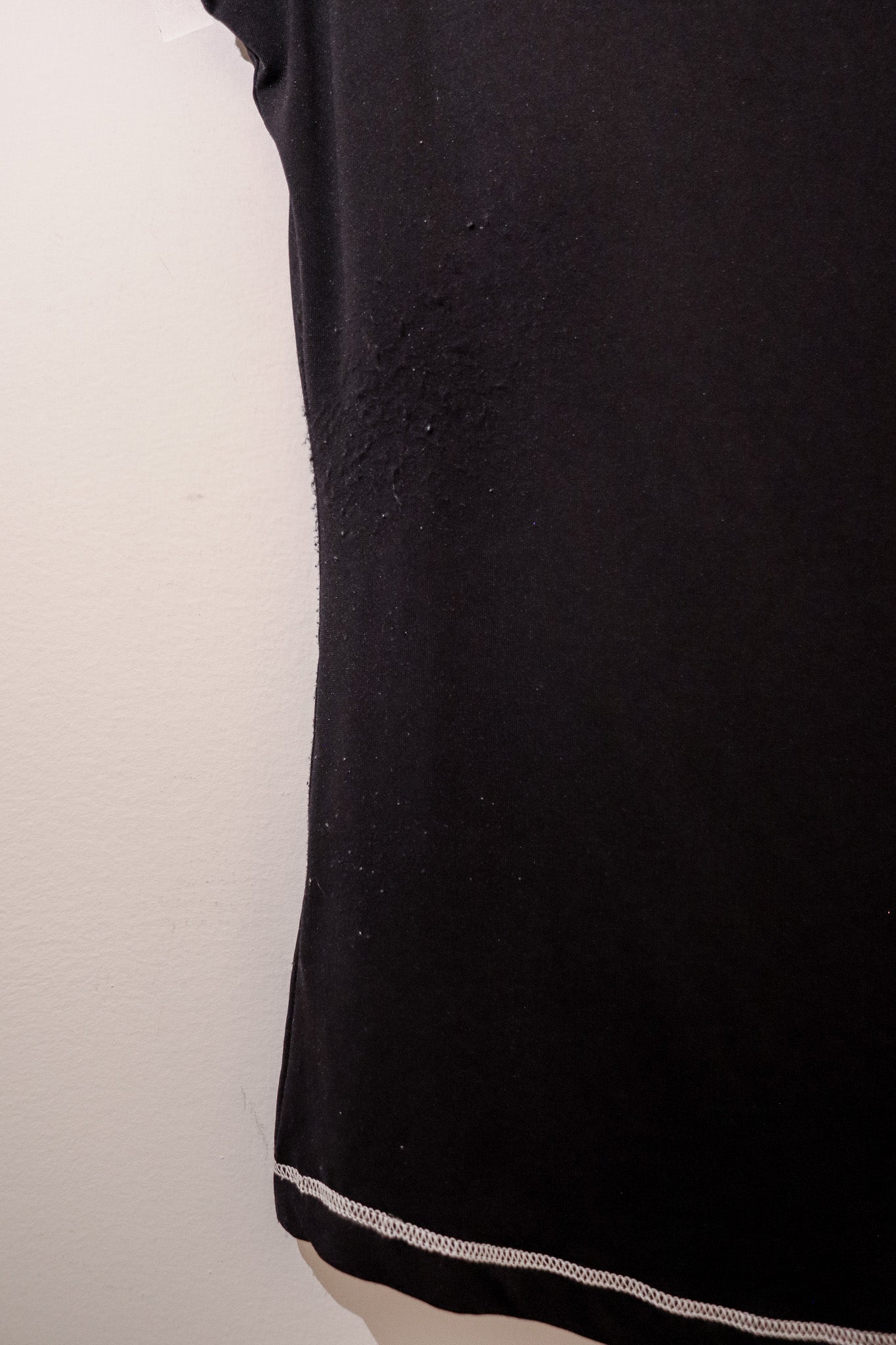 Blumarine Black 'AMORE' Stretch Tee