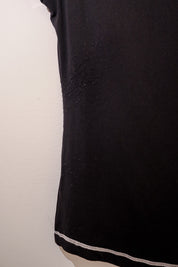Blumarine Black 'AMORE' Stretch Tee