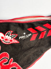 Pin-Up Stars 2000s Red Boho Western Triangle Bikini - S