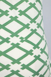 Custo Barcelona 2000s Green and Pink Graphic Drop Waist Mini Dress