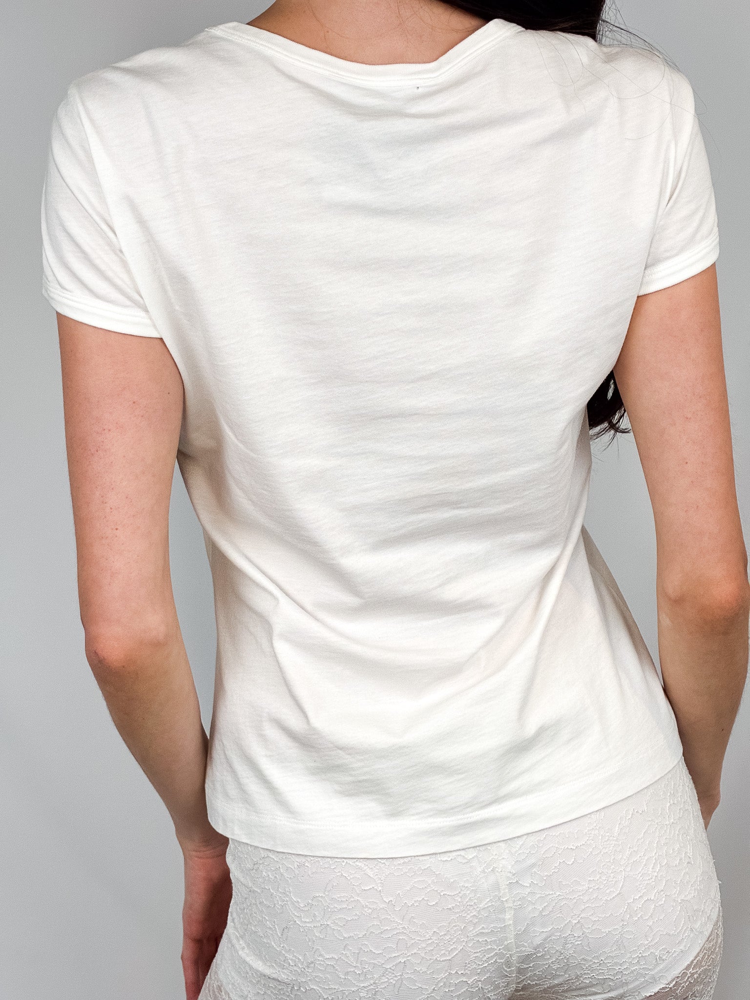Moschino Couture Ice Cream Pin-Up Graphic Tee - M
