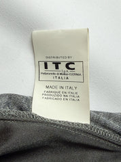 Gianfranco Ferré 2000s Pewter Metallic Mock Neck Top - S/M