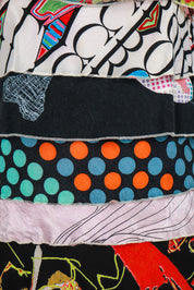 Christian Lacroix 2000s Patchwork Polka Dot Layered Dress