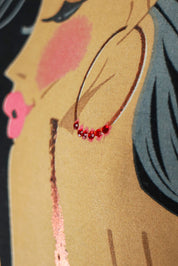 Custo Barcelona 2000s Drop Waist Mini Dress Woman Graphic with Purse