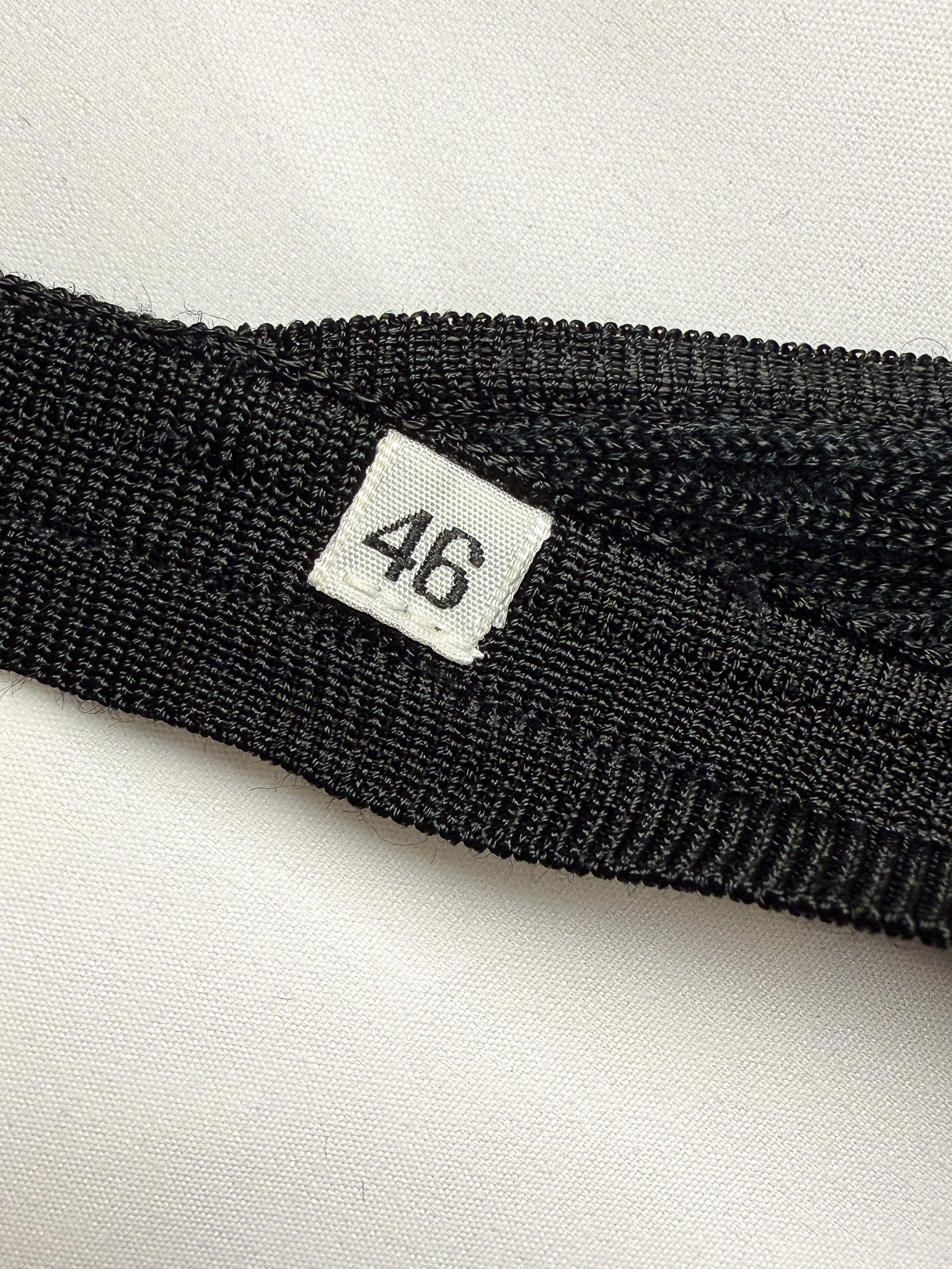Dolce & Gabbana 2000s Black Ribbed Knit DG Bow Tank - M/L
