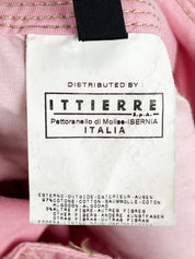 Just Cavalli 2000s Pink Moto Cargo Capri Pants - W32