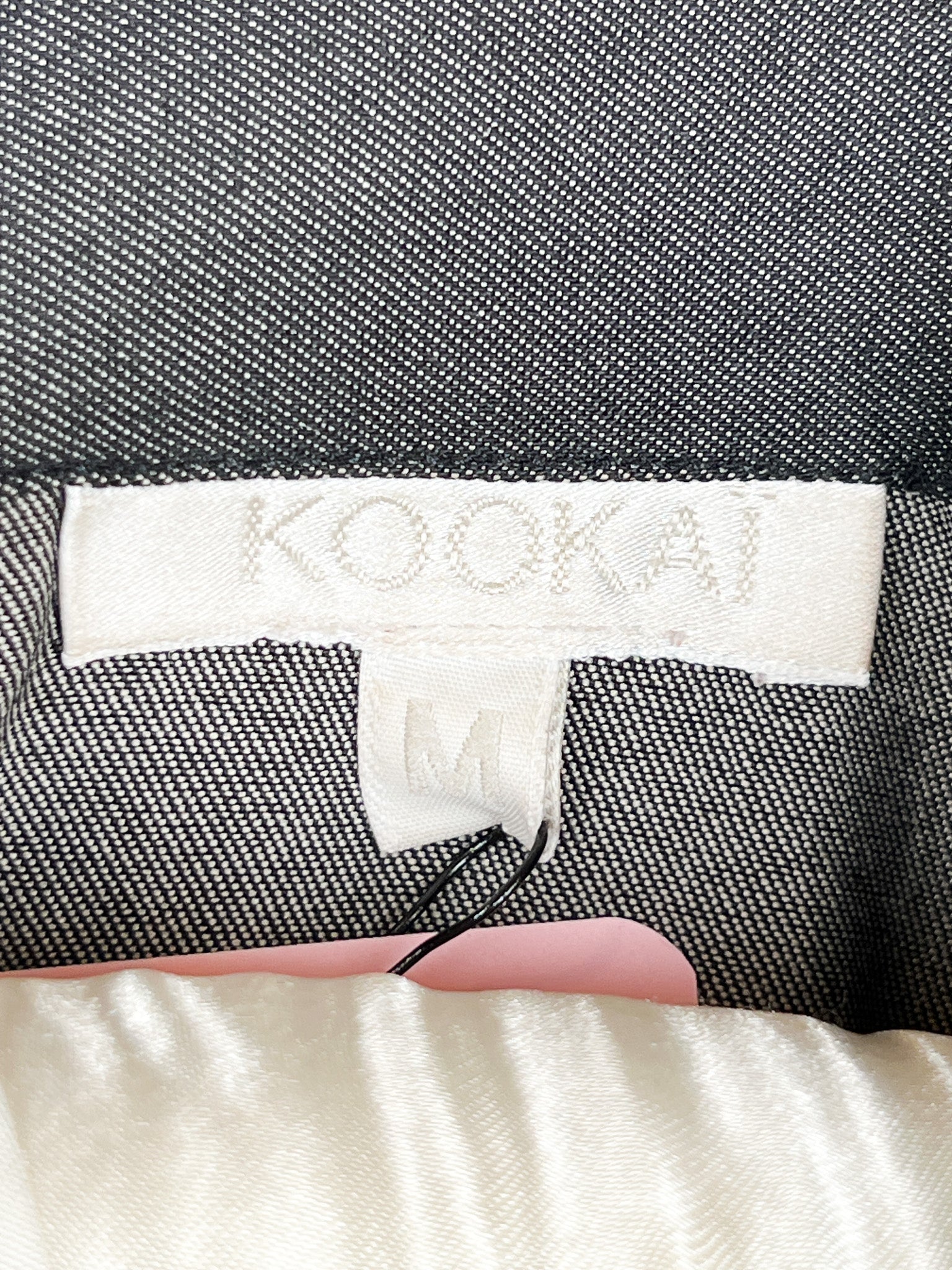 Kookai 2000s Cow Print Faux Fur Denim Two-Piece Set - 38/M