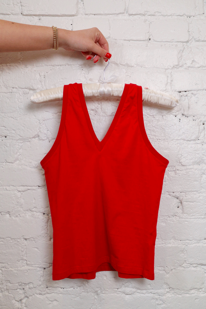 D&G Red Tank Top D&G Red Tank Top