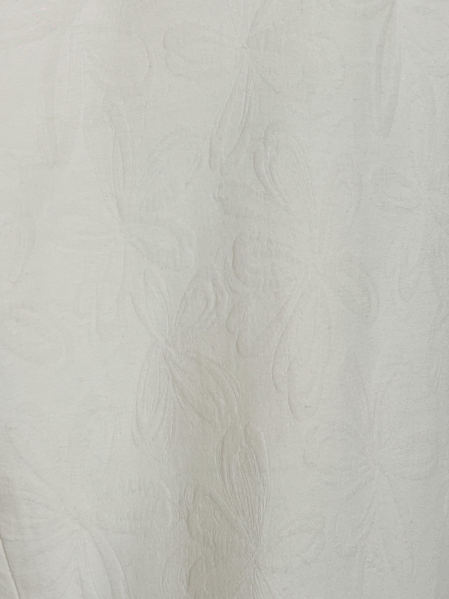 Maurizio Pecoraro Milano 2000s Ivory Cotton Jacquard Flare Trousers - IT 42