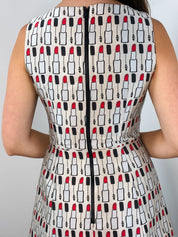 alice + olivia NWT Lipstick Print Jacquard Shift Dress - S