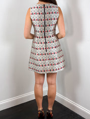 alice + olivia NWT Lipstick Print Jacquard Shift Dress - S