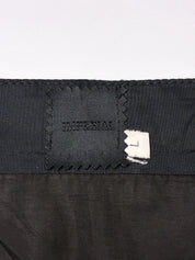 Imperial 2000s Black Taffeta Bubble Skirt - M/L