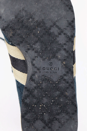 Gucci White Stripe Sneakers